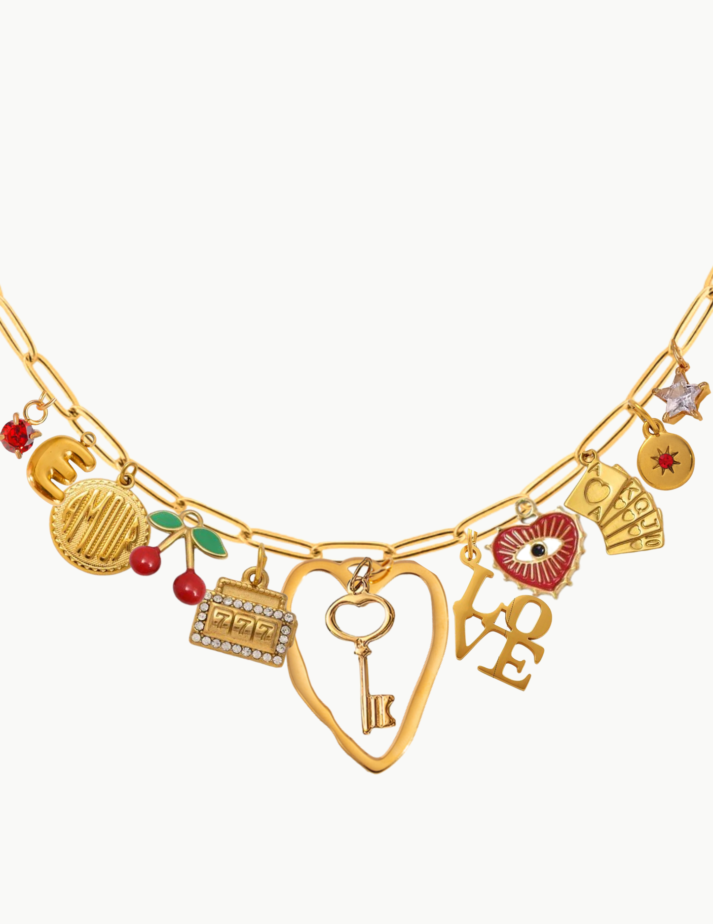 Lucky Lover Charm Necklace